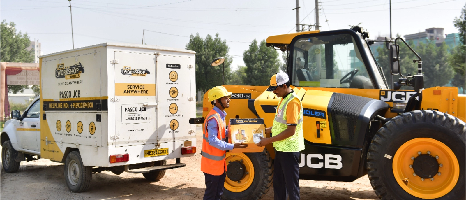 JCB service support